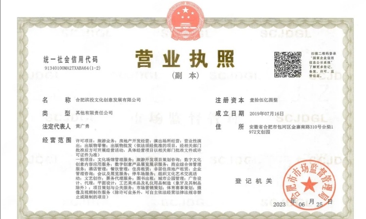 合柴拾间楼盘证照