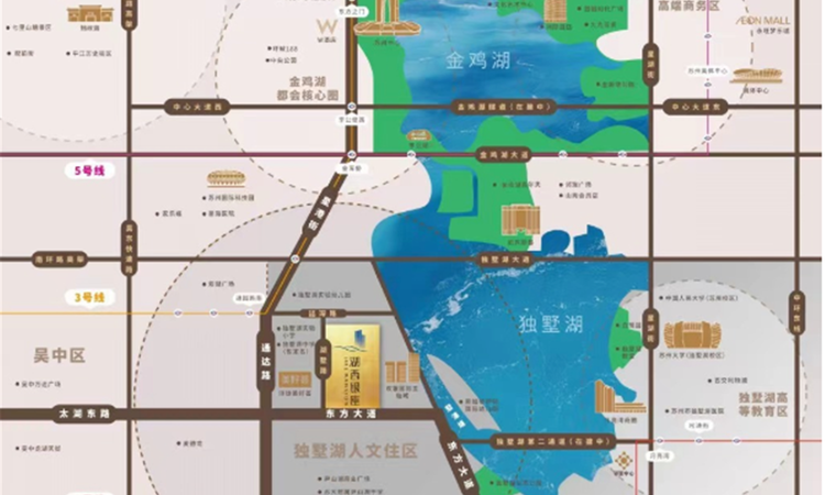 湖西银座交通图