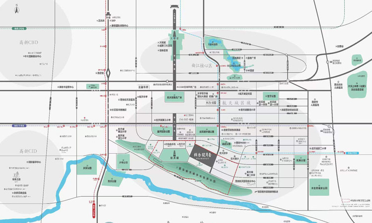 科为·揽月臺交通图