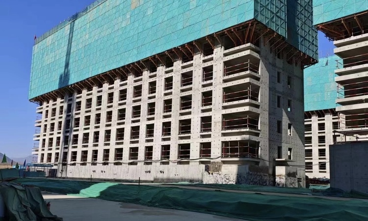 北京城建·国誉燕园施工进度图