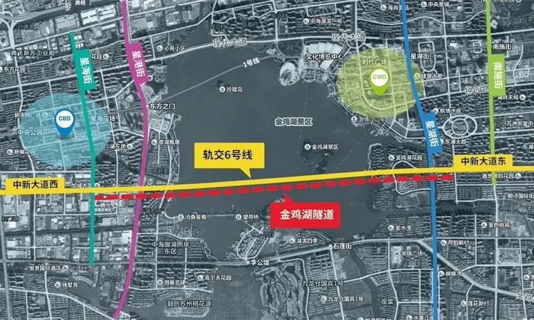 万科左岸中心交通图