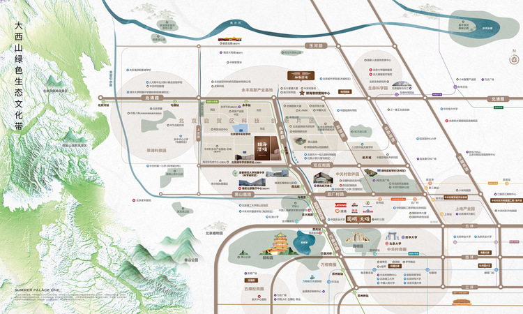 颐海澐颂交通图