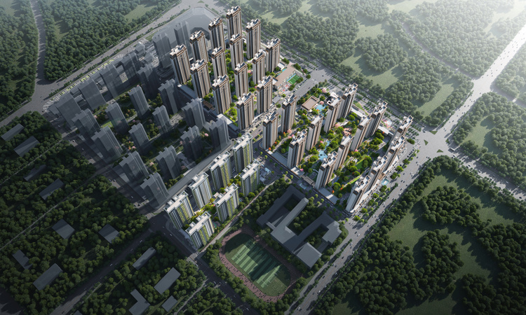 株洲建发缦云效果图