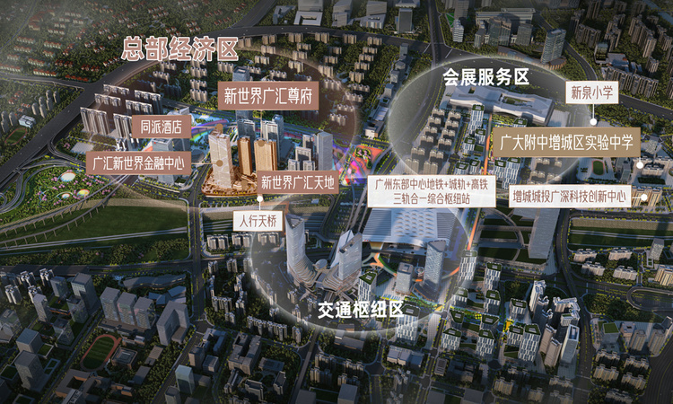 新世界广汇尊府周边配套图