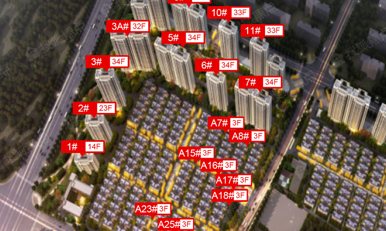 保利和光晨樾效果图