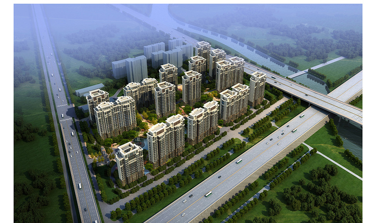 淄博国投·御澜庭效果图