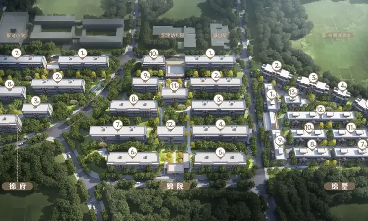 雍景白鹭湾楼层平面图