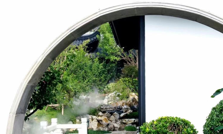 保利珑堂里院实景图