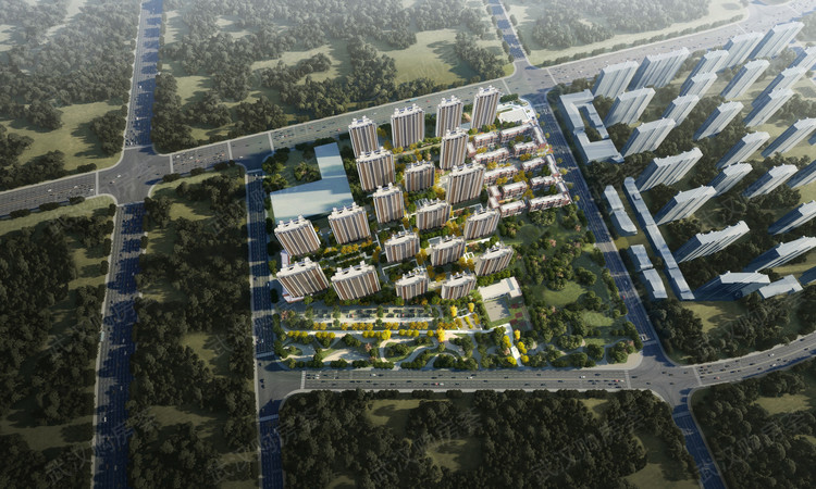 博大·学府城效果图