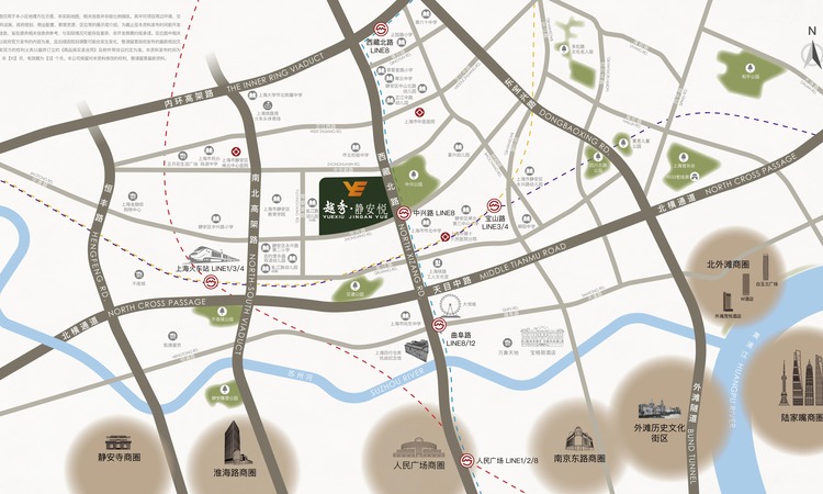 越秀静安悦交通图