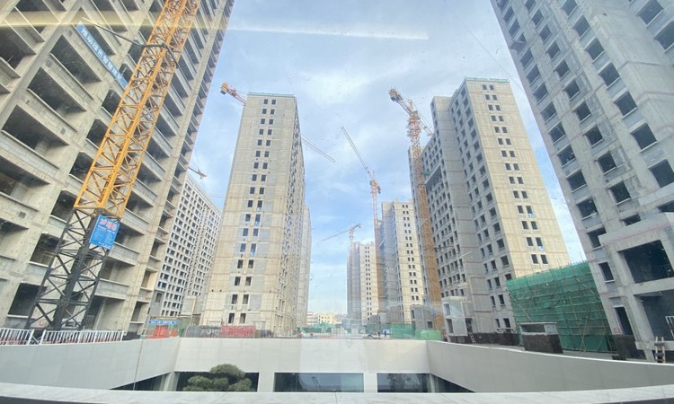 金晟·丽水九樾施工进度图