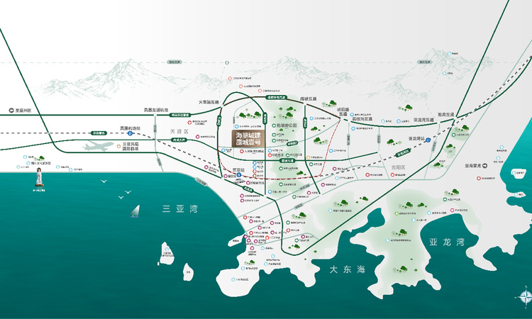 海垦城建·鹿城壹号交通图