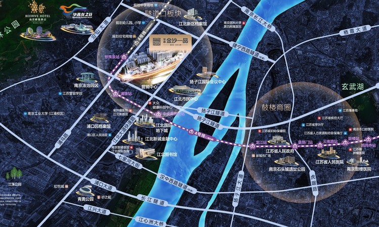 华昌金沙一品交通图