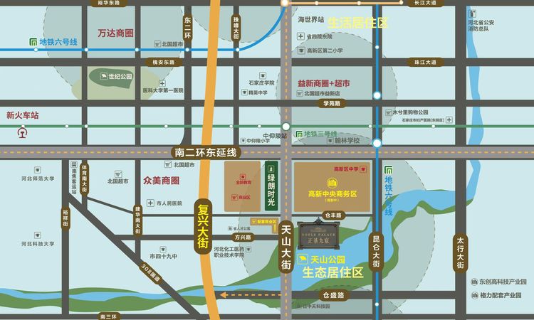 正基九宸交通图