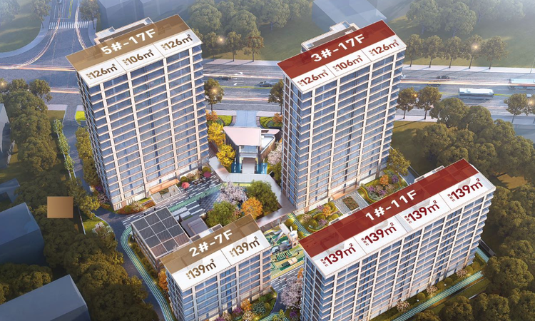 天阜序壹号楼层平面图