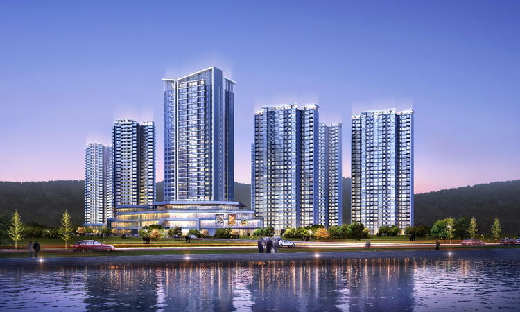 华发银景湾效果图