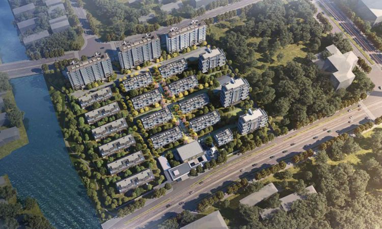 丰隆海纹中心实景图
