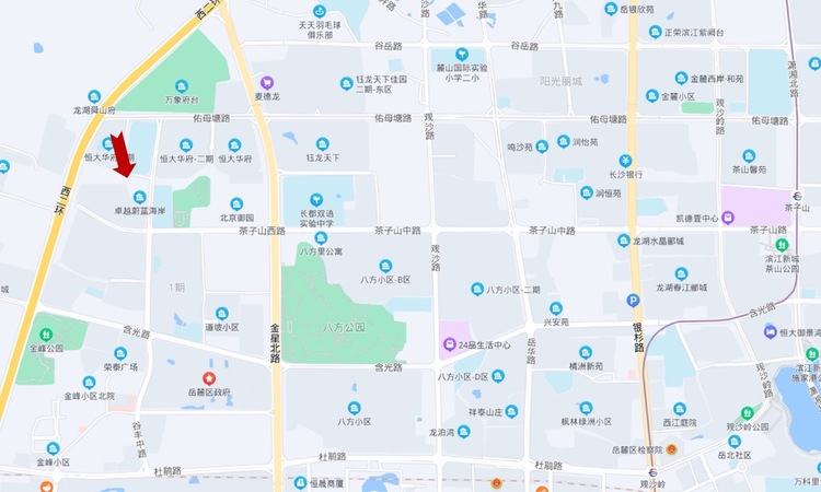 嘉信博麓郡交通图