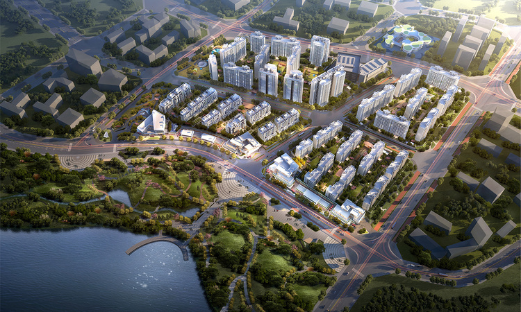 人居越秀·和樾林语效果图