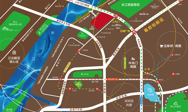 江山汇·璟寓交通图