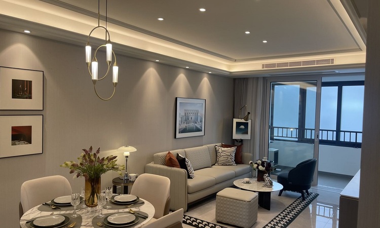 滨江南城明月苑样板间