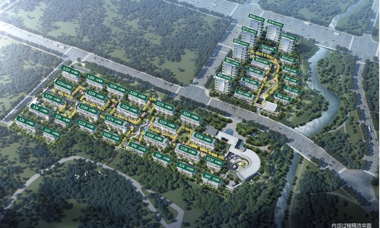 合肥琥珀梓桐院效果图