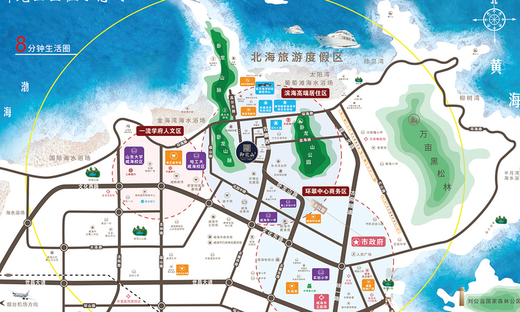 昆仑御龙山交通图