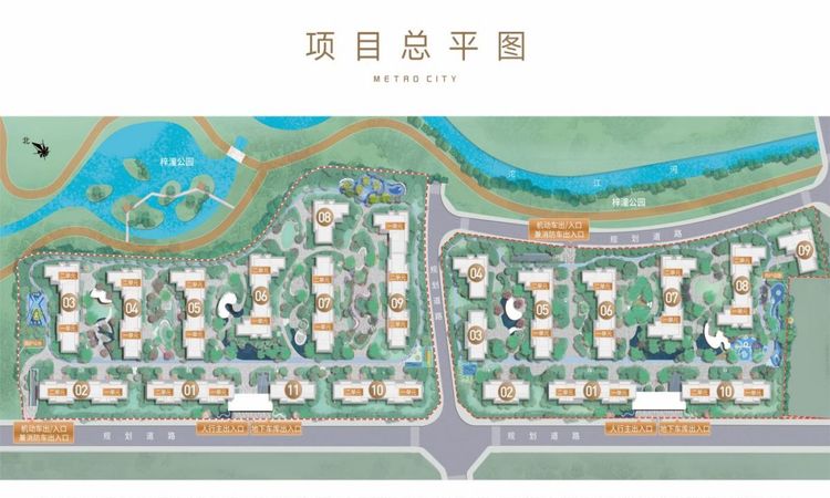 梓潼宫TOD·汀蘭楼层平面图