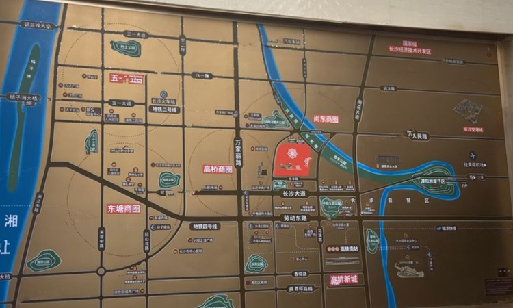 润和星河玥交通图