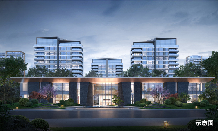 越秀青铁和樾府效果图