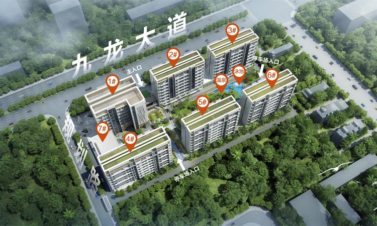 乐东珈宝·温泉湾效果图