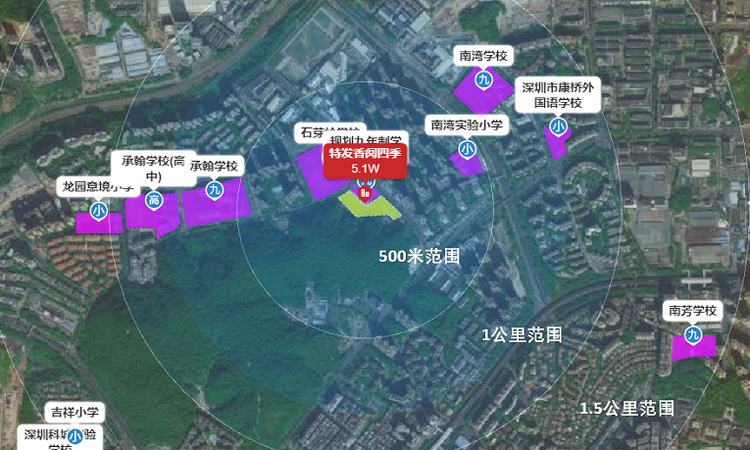 特发·香阅四季周边配套图