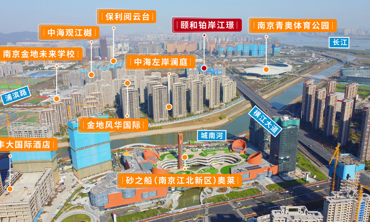 颐和铂岸江璟周边配套图