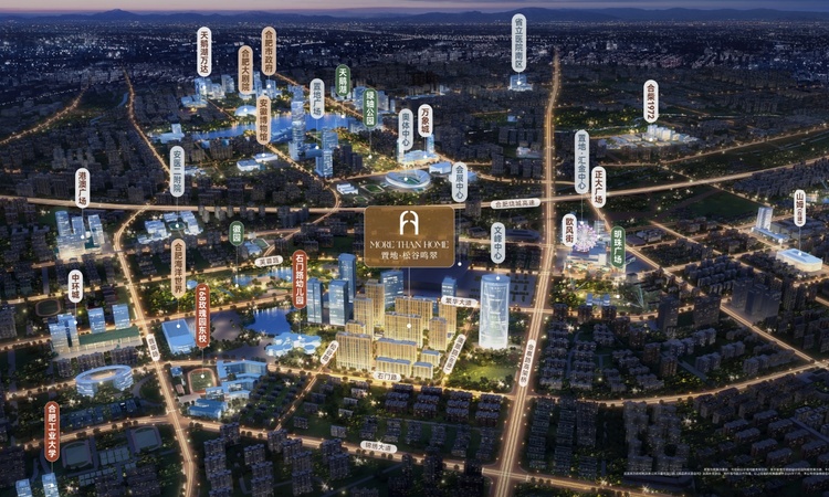 置地松谷鸣翠周边配套图