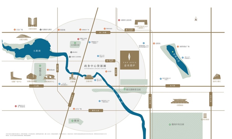 意禾澄庐周边配套图