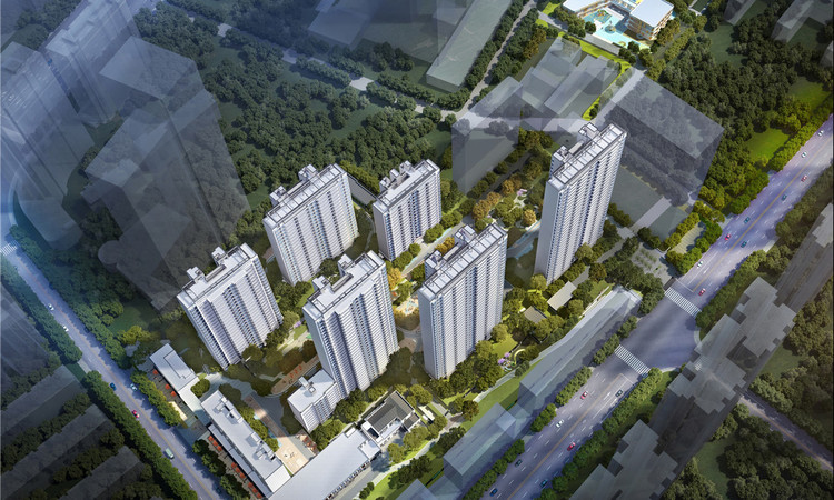 钢旅蓝郡效果图