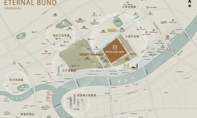 保利·外滩曜交通图