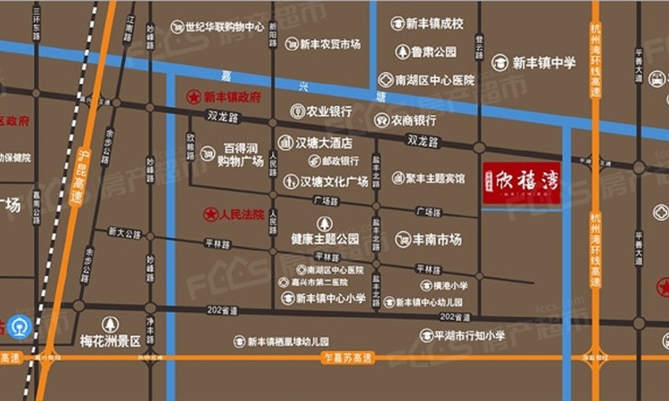 欣隆盛世欣禧湾交通图