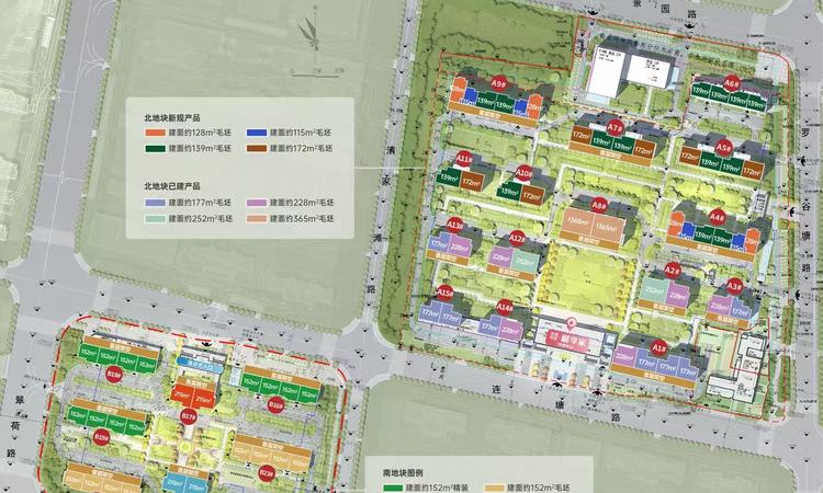 恒伟·君樾洋湖楼层平面图