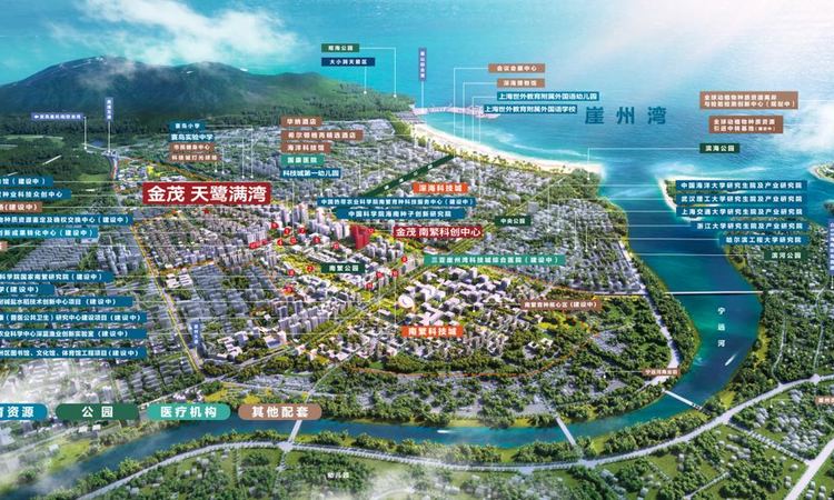 金茂三亚天鹭满湾周边配套图