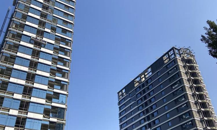 绿港中心实景图