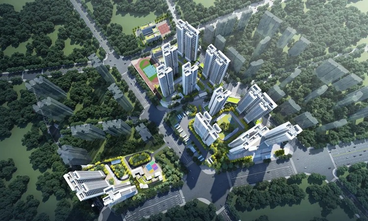 投控·花漾云岩效果图