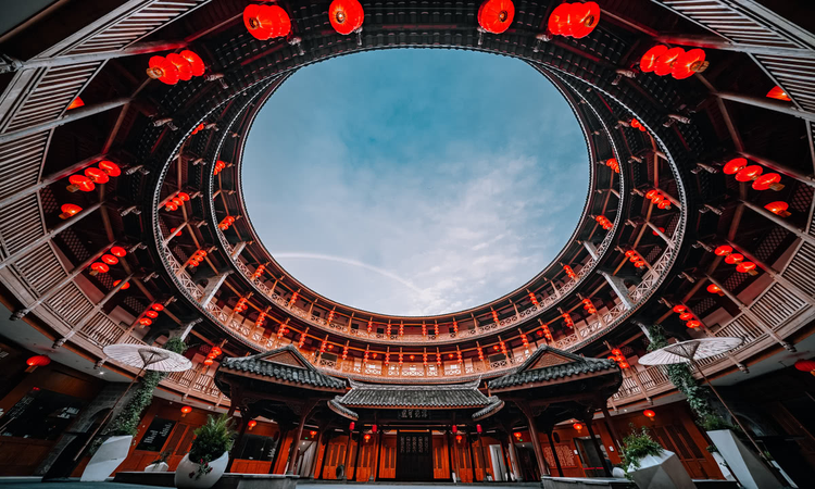 洛带华侨城七十二院实景图