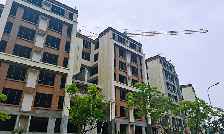 时代馨园施工进度图