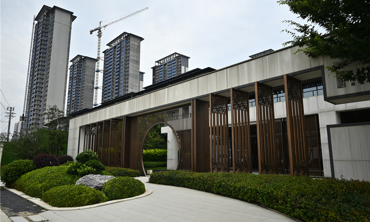 葛宁悦东方施工进度图