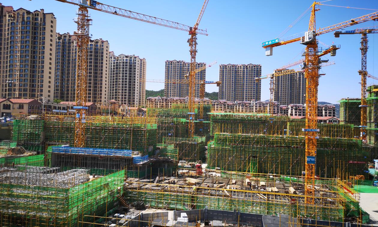 山东健康·和悦山施工进度图