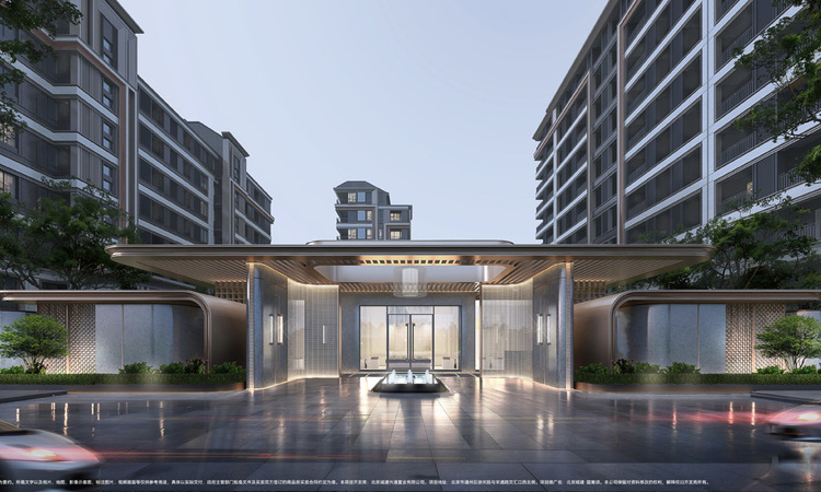 北京城建·国誉颂效果图