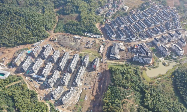 宁波桃李春风施工进度图