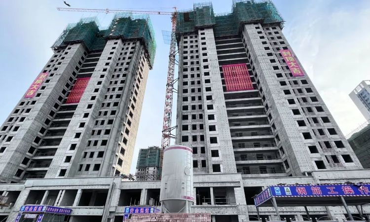 滨湖·孝贤里施工进度图