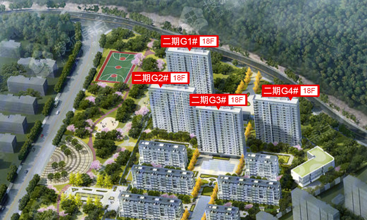 中交越秀知园效果图